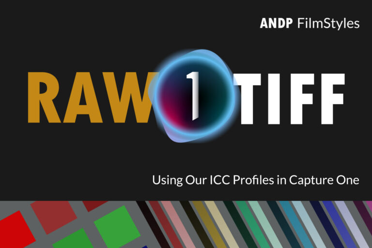 RAW or TIFF in CaptureOne for Film Simulation