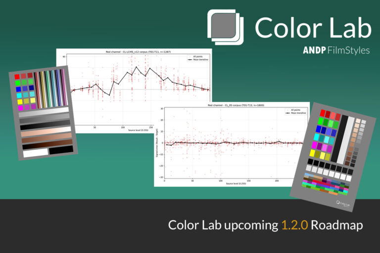 Full engine re-calibration log for Color Lab and what is coming for 1.2.0
